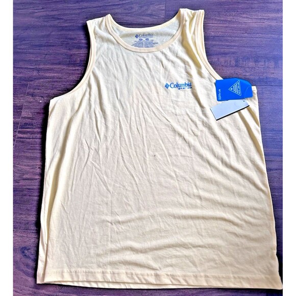 Columbia Men's Florida Graphic Crewneck Comfortable Cotton Tank Top t-shirt M - Picture 2 of 5